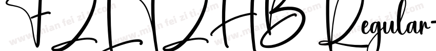FZLTZHB Regular字体转换